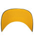 47 Men's Black Pittsburgh Penguins Overhand Logo Side Patch Hitch Adjustable Hat