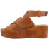 Фото #4 товара Corkys Marseille Platform Womens Size 9 B Casual Sandals 30-5341-COGN