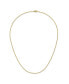 Фото #1 товара Chisel yellow IP-plated Elongated Open Link Paperclip Chain Necklace