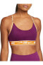 Фото #1 товара Спортивный женский топ Nike Dri-FIT Indy Logo фиолетовый