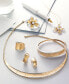 ფოტო #6 პროდუქტის D'oro by EFFY® Diamond Hoop Earrings (3/8 ct. t.w.) in 14k Gold