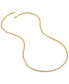 ფოტო #3 პროდუქტის Glitter Rope Link 26" Chain Necklace in 14k Gold, Created for Macy's