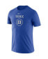 Фото #3 товара Men's Royal Duke Blue Devils Team Issue Legend Performance T-shirt