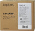 Фото #6 товара Kontroler LogiLink PCIe 2.0 x1 - 4x USB 3.0 (PC0057)