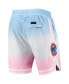 Фото #3 товара Men's Blue, Pink Chicago Cubs Team Logo Pro Ombre Shorts
