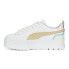 Фото #3 товара Puma Mayze Brighter Days Platform Womens White Sneakers Casual Shoes 38991702