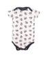 Baby Boys Baby Cotton Bodysuits 5pk, Dog