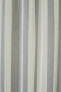 Vorhang baumwolle grau-beige streifen