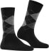 Burlington Women's Marylebone Socks Breathable Climate Regulating Odour-Inhibiting Wool with Flat Seam Pressure-free Toe Argyle Fashionable One-SIZE-FITS-ALL as a Gift 1 Pair