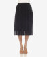 Women's Chiffon Pleated Midi Skirt