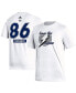 Фото #3 товара Men's Nikita Kucherov White Tampa Bay Lightning Reverse Retro 2.0 Name and Number T-shirt