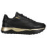 Фото #1 товара Puma R78 Voyage Premium Lace Up Womens Black, Gold Sneakers Casual Shoes 383838