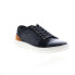 English Laundry Weaver EL2557L Mens Black Leather Lifestyle Sneakers Shoes