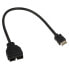 Kolink Internes USB 3.1 Typ C auf USB 3.0 Adapterkabel - 25cm, schwarz - фото #2