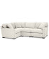 Фото #7 товара Radley Fabric 4-Pc. Sectional Sofa with Corner Piece, Created for Macy's