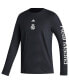 ფოტო #1 პროდუქტის Men's Real Madrid Team Crest Long Sleeve T-Shirt