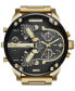 Men's Mr. Daddy 2.0 Gold-Tone Ion-Plated Stainless Steel Bracelet Watch 57mm DZ7333