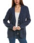 Фото #1 товара Hannah Rose Oversized Shaker Wool & Cashmere-Blend Cardigan Women's