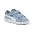 Фото #4 товара Puma Smash V2 Buck V Ps Boys Blue Sneakers Casual Shoes 36518348