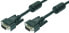 LogiLink 5m VGA - 5 m - VGA (D-Sub) - VGA (D-Sub) - Black - Male/Male - RoHS - UL-2919