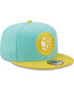 Фото #4 товара Men's Turquoise, Yellow Brooklyn Nets Color Pack 9Fifty Snapback Hat