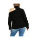 Фото #1 товара Plus Size Cold Shoulder Sweater