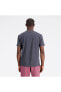 MNT1406-ANT New Balance Nb Lifestyle Erkek T-shirt Antrasit