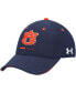 Фото #1 товара Men's Navy Auburn Tigers Blitzing Accent Performance Flex Hat