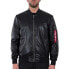 Фото #1 товара ALPHA INDUSTRIES MA-1 VF Vegan leather jacket