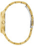 Guess Damen Armbanduhr Emblem goldfarben GW0485L1 36 mm