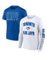 Фото #1 товара Men's Royal, White Toronto Blue Jays Two-Pack Combo T-shirt Set