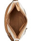 Фото #4 товара Saffiano Faux Leather Medium Hobo Bag, Created for Macy's