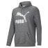 Puma Classics Logo Pullover Hoodie Big Tall Mens Grey Casual Outerwear 67084703