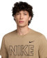 ფოტო #3 პროდუქტის Men's Sportswear Logo Graphic Short Sleeve Crewneck T-Shirt