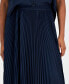 Фото #3 товара MICHAEL Women's Pleated Pull-On Midi Skirt