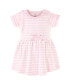 ფოტო #3 პროდუქტის Toddler Girls Organic Cotton Short-Sleeve Dresses 2pk, Tiny Flowers