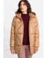 ფოტო #1 პროდუქტის Women's Quilted Jacket with Hood made with 3M Thinsulate[TM]