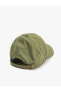 Kep Şapka Etiket Baskılı Slogan İşlemeli