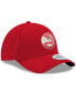 ფოტო #3 პროდუქტის Men's Red Atlanta Hawks Team Classic 39THIRTY Flex Hat