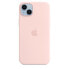 Фото #1 товара Чехол силиконовый Apple iPhone 14 Plus с MagSafe - Чёрно-розовый - Cover - Apple - iPhone 14 Plus - 17 см (6.7") - Розовый