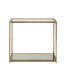 Фото #3 товара Cruz Sofa Table with Mirror Shelf