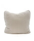 Фото #1 товара Подушка альтернативная пуховая Anaya Home бежевая из легкого хлопкового марлевого материала Euro Pillow 26x26