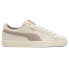 Puma L. London X Suede Lace Up Womens Off White Sneakers Casual Shoes 38805801