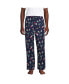 Фото #1 товара Пижама Lands' End Flannel Pants