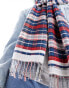 Tommy Hilfiger monotype check scarf in tartan