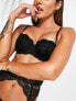 Фото #1 товара Ann Summers Sexy Lace padded balconette bra in black