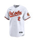 Men's Gunnar Henderson White Baltimore Orioles Home Limited Player Jersey