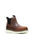 Wolverine Trade Wedge Steel Toe W231118 Mens Brown Wide Leather Work Boots