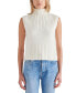 Фото #1 товара Women's Serin Mock-Neck Sleeveless Sweater