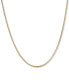 Фото #1 товара Italian Gold textured Box Link 22" Chain Necklace in 14k Gold